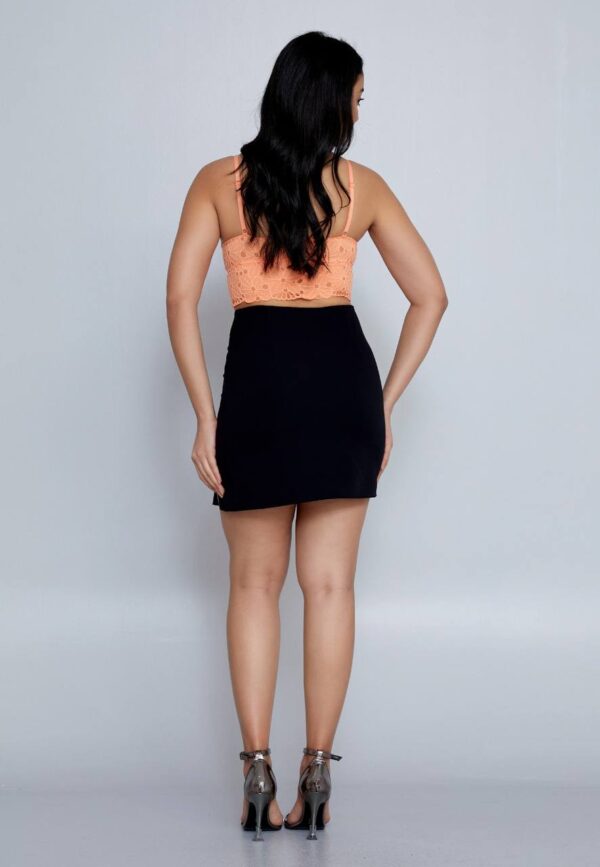 Mini Solid Color Regular Skirt - Image 14