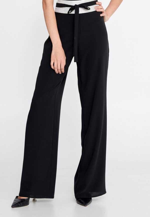 Silk Black Pants - Image 4