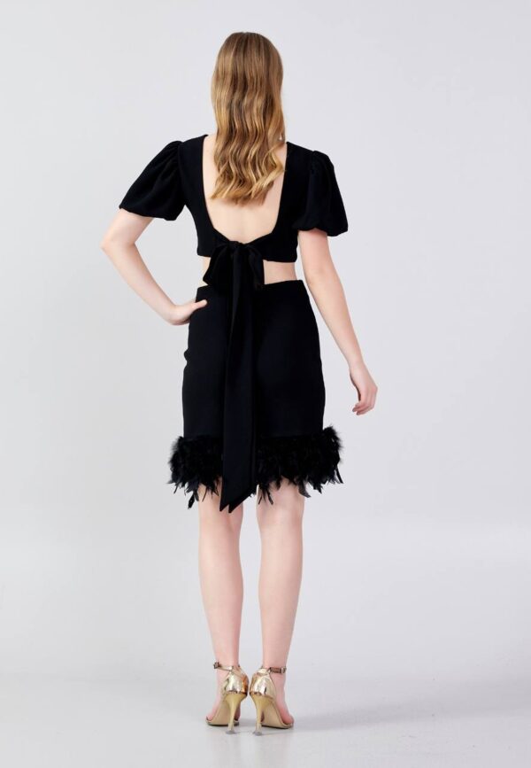 Short Sleeve Midi Cocktail Dress - Image 6