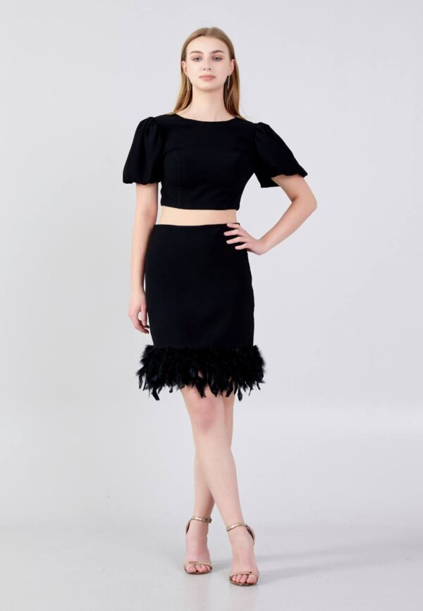 Short Sleeve Midi Cocktail Dress - Image 5