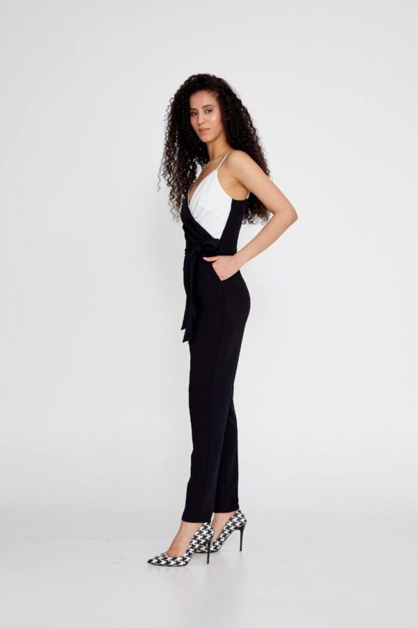 Sleeveless Evening Jumpsuit - Image 3
