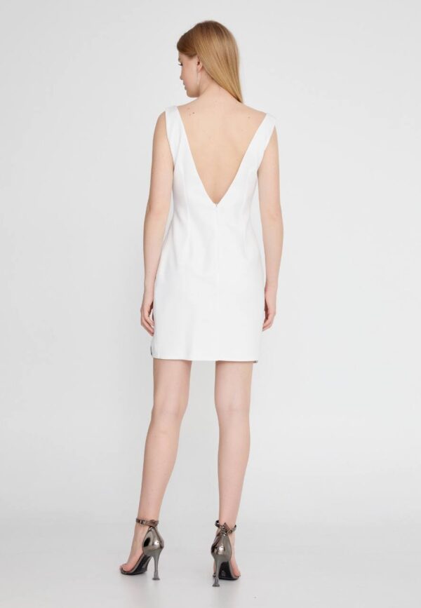 Sleeveless Mini Evening Dress - Image 3