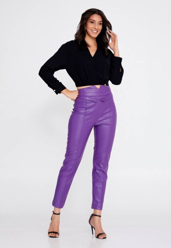 Long Sleeve Solid Black Blouse
