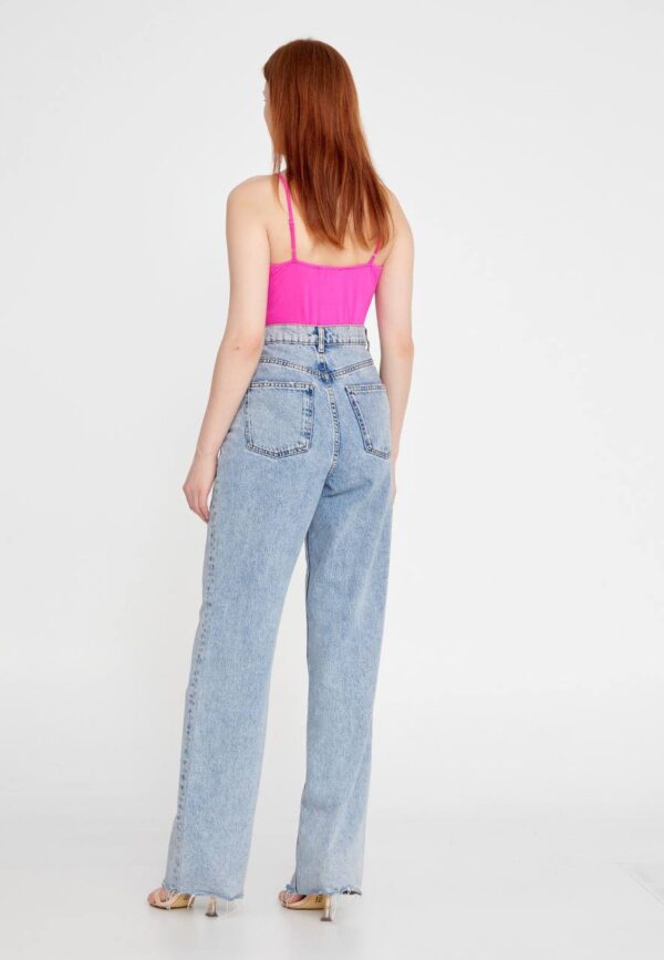Sleeveless Solid Bodysuit Blouse - Image 10
