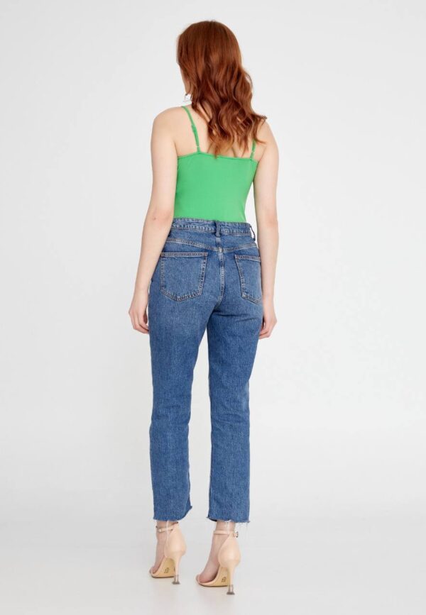 Sleeveless Solid Bodysuit Blouse - Image 6
