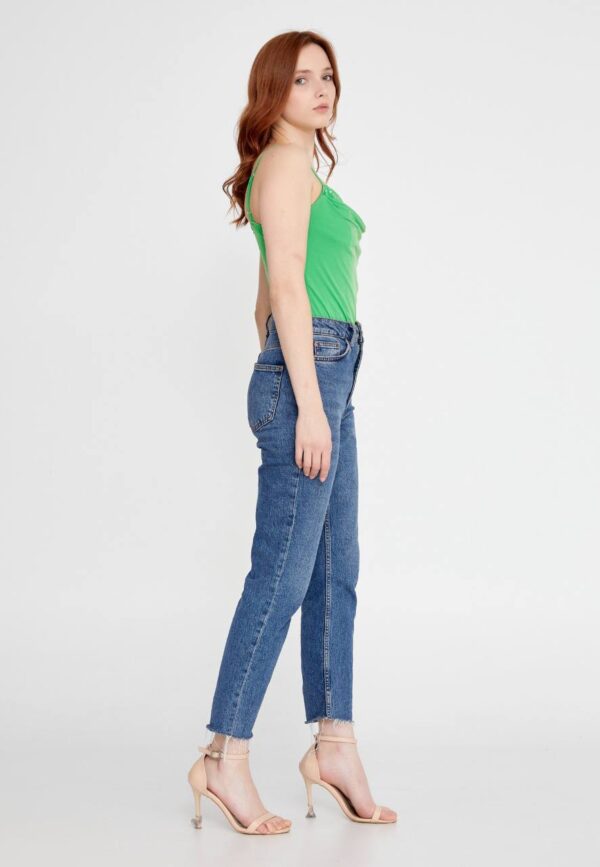 Sleeveless Solid Bodysuit Blouse - Image 7