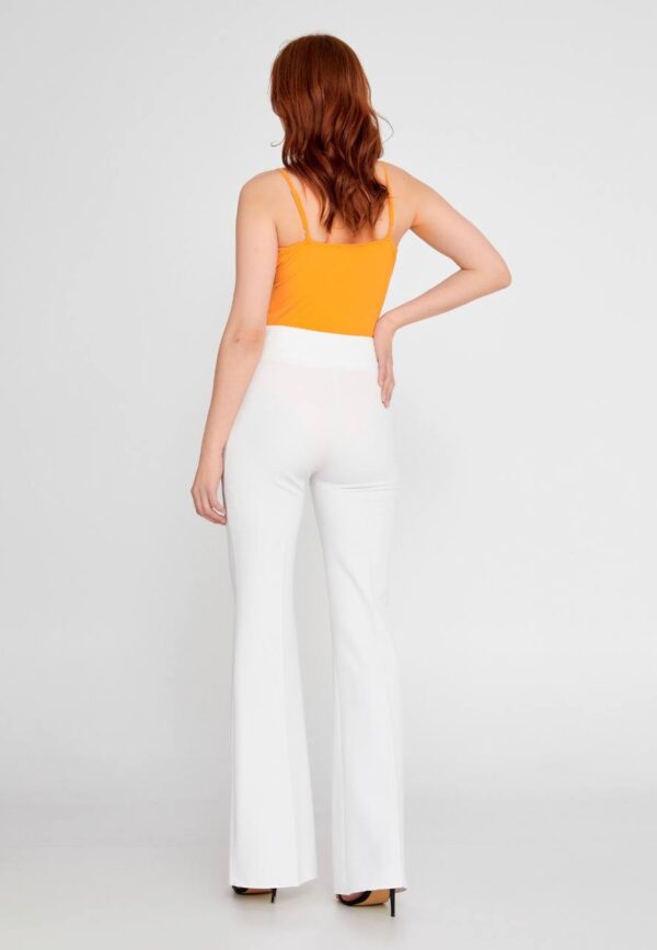 Sleeveless Solid Bodysuit Blouse - Image 2