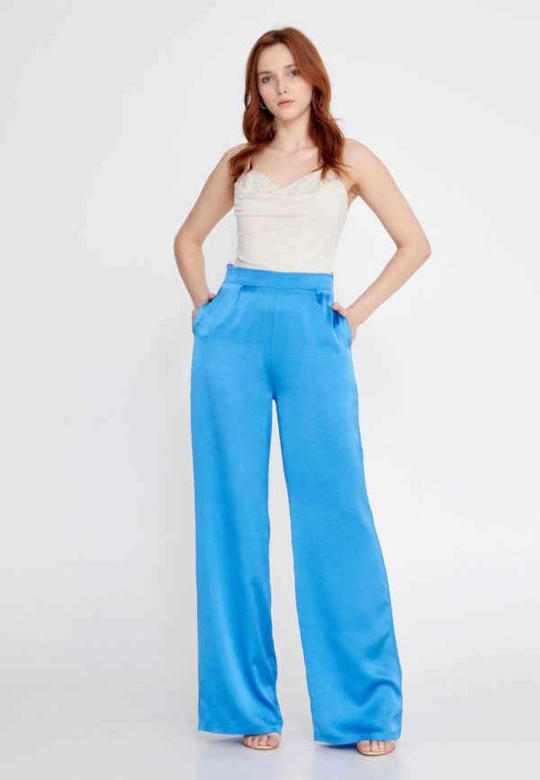 Sleeveless Solid Bodysuit Blouse - Image 13